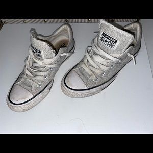 Grey converse